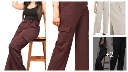 Trendy Fashionista Women Women Trousers